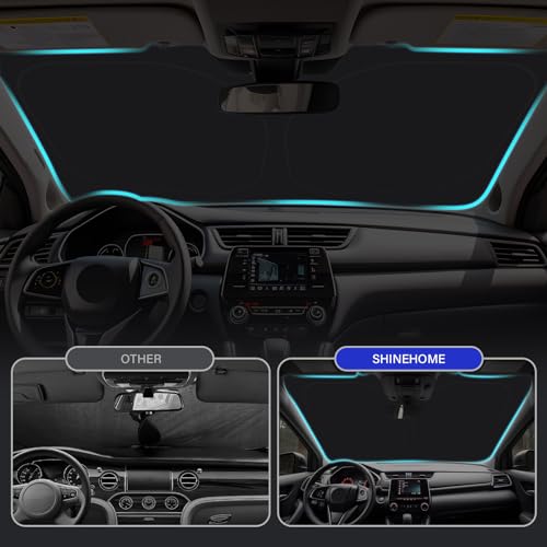 Car Sun Shade for 2017 2018 2019 2020 2021 2022 Honda CRV Windshield Sun Shade, Sun Visor Windshield Cover for CRV Front Window Sunshade Foldable Auto Interior Accessories UV Block to Keep Cool - size: For 2017-2022 Honda CR-V
