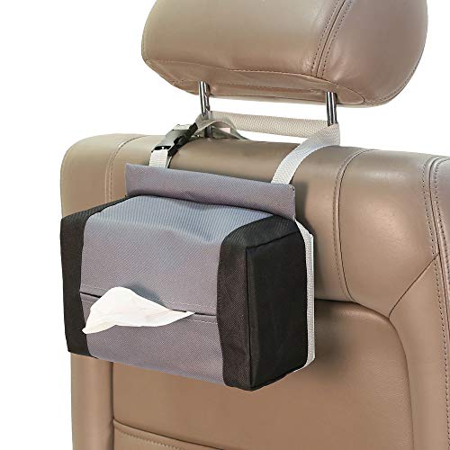 FH Group E-Z Travel Napkin Tissue Dispenser Holder Fits Most Cars, SUVs, Trucks, and Vans Blue - color: Blue