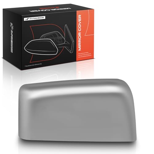 A-Premium Passenger Side Rearview Mirror Cover Cap - Compatible with Ford F-150 F150 2008-2014 - Chrome - color: Chrome, size: Right Passenger Side