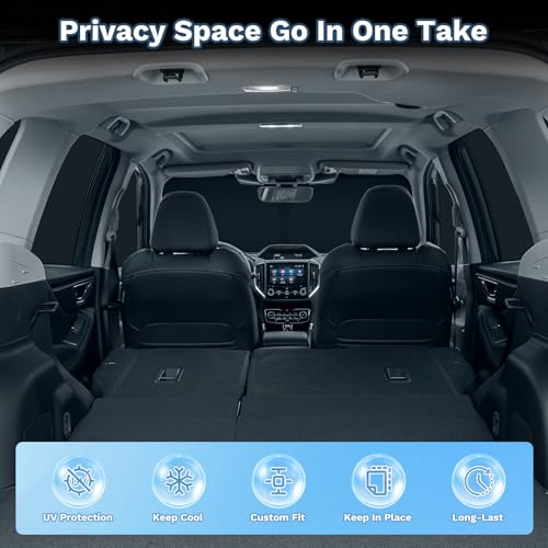 KUST Car Window Shades for Tesla Model 3 Highland 2024-2025 2026 Windshield Sun Shade Side Window Cover UV Block Privacy Protection Accessories for Camping Blackout Rear Back Full Set 8PCS - size: FOR | Tesla Model 3 Highland 2024-Present