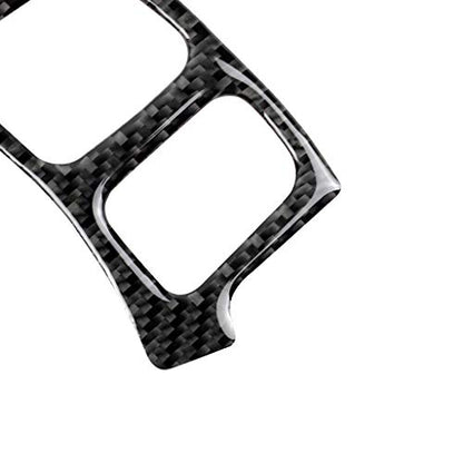 NVCNX Car Dash Button Panel Cover Decal Compatible with Lexus IS250 2014 2015 / IS200t 2016 2017 / IS300 2016-2020 / IS350 2014-2020 Carbon Fiber Interior Trim Accessories Black - C - color: Dash Trim - C