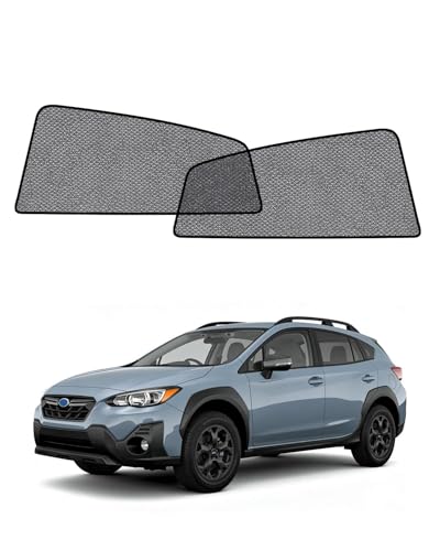 Car Window Shade for Crosstrek 2018-2023,2 Pack UV & Glare Protection, Breathable Privacy Screen, Insect & Bug Blocker Magnetic Mesh Side Rear Sun Shades for Baby Camping, Napping & Travel - size: 2PC for Sub Crosstrek(2018-2023)