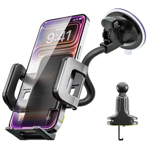 Bracketron TripGrip Window and Vent Mount, GPS Car Mount, Windshield Cell Phone Holder for Car, Includes Vent Clip - style: Window & Vent Mount