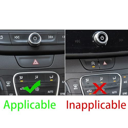 Black Carbon Fiber Compatible with Chevrolet Malibu 2016-2025 2017 2018 2019 2020 2021 2022 2023 2024 Accessories Car Hazard Warning Flasher Light Switch Cover Interior Trim Decal - color: Dash Warning Light Button