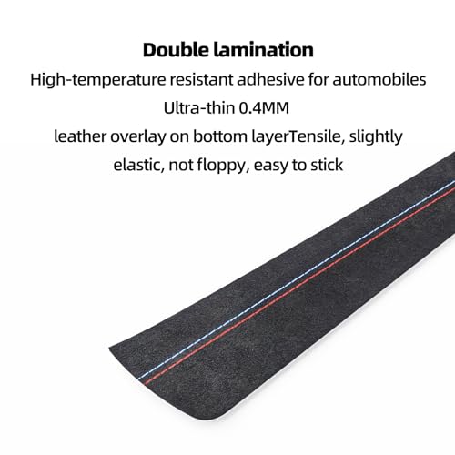 Betterhumz Car Central Instrument Dashboard Cover Trim Compatible with BMW G20 G28 G42 G23 3 4 Series 318i 320i 330i M340i 2020-2023 Car Interior Accessories for Alcantara Style A - size: Suede A