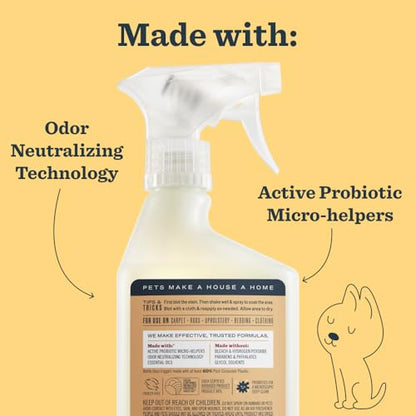 Mrs. MEYER'S CLEAN DAY Pet Stain & Odor Fighter,Orange Blossom Scent,16oz,(Pack of 2) - size: 16 Fl Oz (Pack of 2)