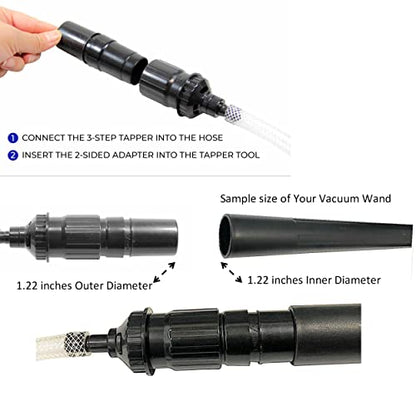 MaximalPower Mini/Micro Vacuum Cleaner Attachment Tool Kit 8 Pcs Set