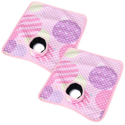 Car Seat Potty Training Protector, Waterproof Car Seat Liner with Anti-Slip Backing, Machine Washable Car Seat Cover for Baby Toddler Carseat, Stroller (Pink, 2PC) - color: Pink