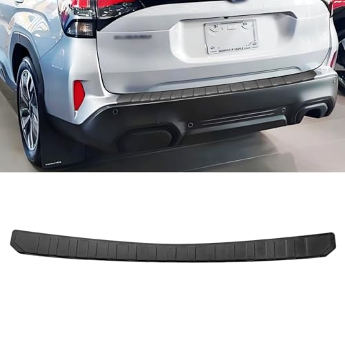 Rear Bumper Protector Guard Accessory Trim Cover Scratch Resistant Trunk Door Entry Guards Compatible with Subaru Forester 2025 2026 - color: Subaru Forester 2025-2026