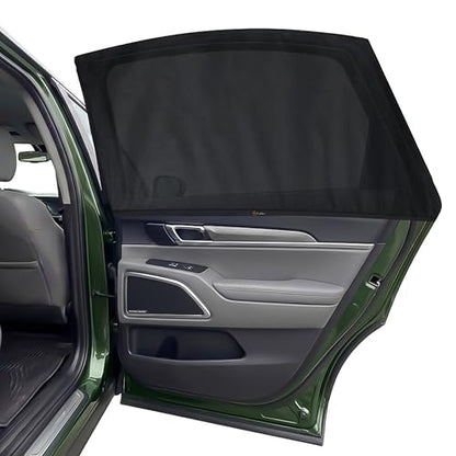 EcoNour Custom Fit Car Window Screens for Kia Telluride 2020–2025 | Rear Side Mesh Sun Shade Cover for Baby Privacy & Blackout Camping Protection | Breathable Car Window Accessories - size: Fit for Kia Telluride 2020–2025