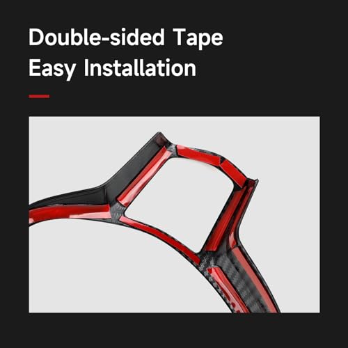 for 2022 2023 2024 2025 Honda Civic 11th Gen Accessories ABS Carbon Fiber Decals Interior Stickers - color: Caebon Fiber a