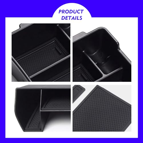 2025 2024 2023 Civic Center Console Organizer Tray for 2023 2022 Honda Civic 11th Gen Sedan Hatchback Touring EX Sport Civic 2022 Accessories 2023 Central Console Organizer Insert Tray(2pcs)-S - style: Civic Small-2pcs