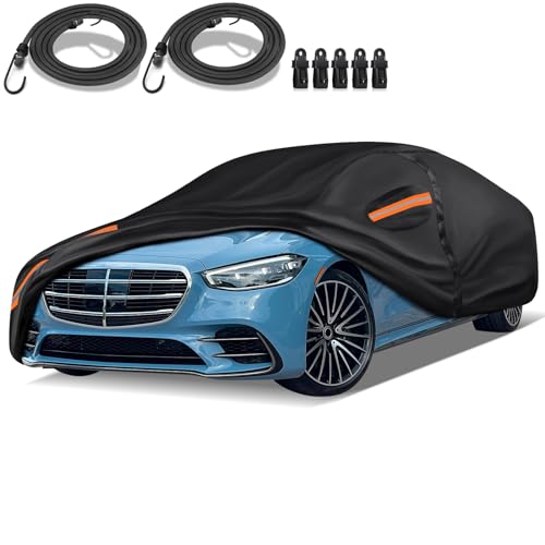 16-Layer Special Full Car Cover Fit for 2006-2023 MERC-edes Benz S Series S400 S550 S63 AMG, Ultra Heavy 600D Oxford Cloth, All-Weather Protection Summer Sun Exposure Winter Snow Rain Dust UV - color: Fit for 2006-2023 Merc-edes Benz S Series