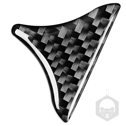 Auto Center Control Armrests Multimedia Knob Cap Water Cup Holder Panel Sticker Real Carbon Fiber Interior Trim Compatible with Benz CLA C117 2014-2018 GLA X156 2015-2019 Accessories Black - A - Kit - color: Center Armrests Water Cup Holder Panel - a - Ki