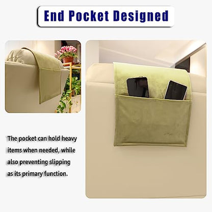 Non-Slip Head Pillow for Recliners - Neck Support Cushion with Velvet Cover for Pain Relief at Home, Office and Travel (Beige) - color: Beige
