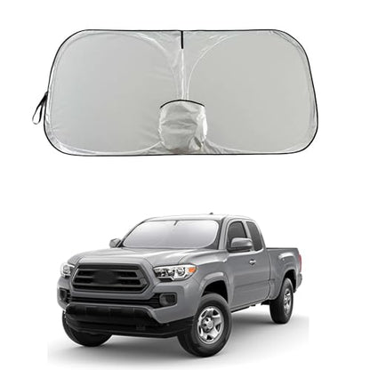 Tacoma Windshield Sun Shade, Sunshade Windshield Visor for Toyota Tacoma 1995-2025. - size: Toyota Tacoma