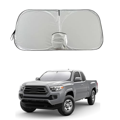 Tacoma Windshield Sun Shade, Sunshade Windshield Visor for Toyota Tacoma 1995-2025. - size: Toyota Tacoma