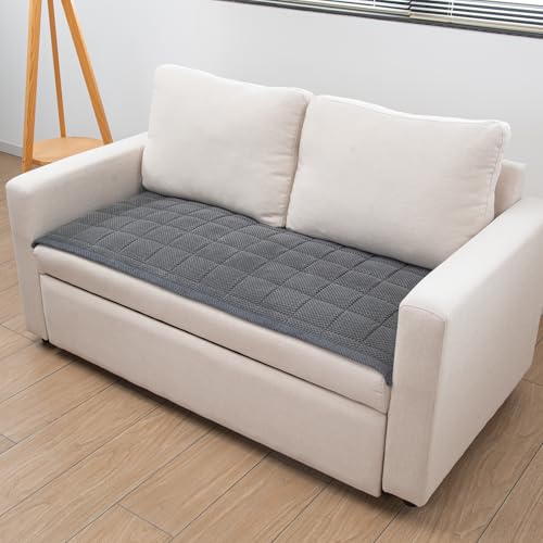 Pet Couch Covers,Couch Cover for Dogs Washable,Anti Slip Dog Sofa Covers Couch Protector Sofa Mat,Seat Cover,Dog Mat,Pet Pad for Furniture 1 Piece (Gray, 21''x55''/Rectangular) - color: Grey, size: 21''x55''/Rectangular