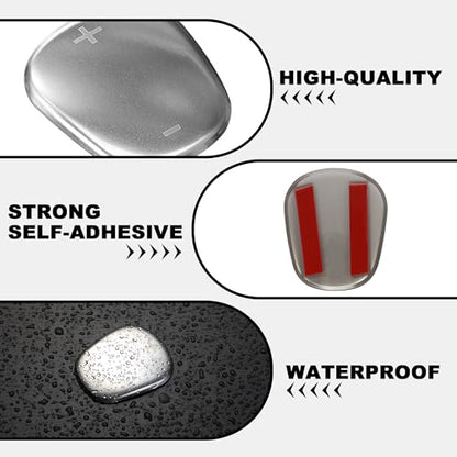 TOMALL Stainless Steel Car Gear Shift Knob Cover Compatible with Chevy Equinox 2018-2020 Shift Panel Trim Gear Lever Cover for Car Interior Car Accessories (Silver) - color: Stainless Gear-Silver