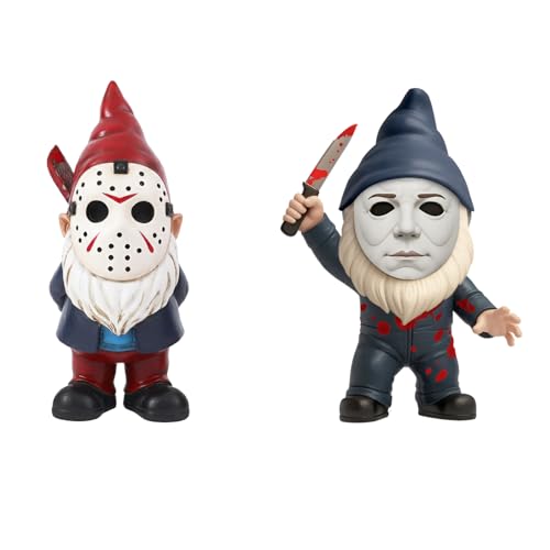 GENANY 3D Gnome Car Air Freshener, Spooky Air Freshener Vent Clips, Horror-themed Car Accessories, Funny Gifts for Women Men Horror Fans, Scary Decorations - style: Gnome 2
