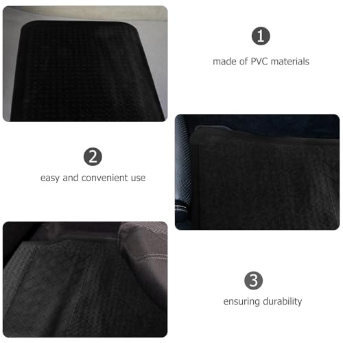 NUOBESTY Vehicle Foot Mats Car Floor Protection Mat 4pcs PVC Waterproof Non-Slip All-Season for Cars and Suvs