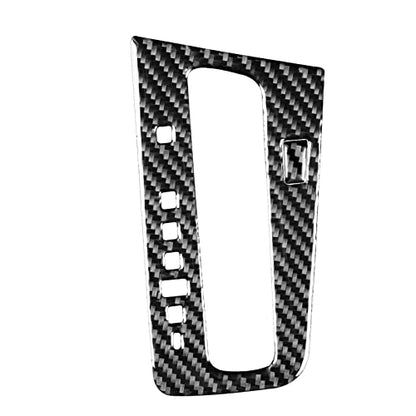 Real Carbon Fiber Center Console Gear Shift Panel Decal Accessories Interior Trim Sticker Cover Compatible with Honda Civic 9 Coupe/Sedan 2013 2014 2015 Black - color: Center Console Gear Shift Panel