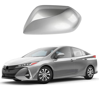 Right Passenger Side Car Mirror Cap Cover Compatible with Toyota Prius 2016 2017 2018 2019 2020 2021, Direct Replacement, 87915-47070, Gray - color: gray, size: Right