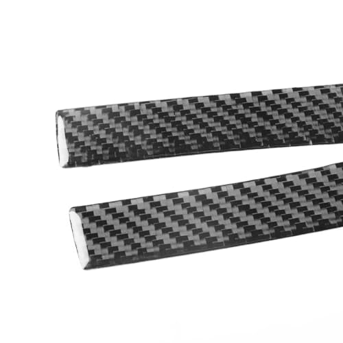 NVCNX Carbon Fiber Accessories for Mercedes Benz GLE GLS 350 450 450e 580 53 63 S AMG 2020-2026 2021 2022 2023 2024 2025 Console Armrest Sides Panel Cover Interior Trim Overlay Sticker Decal 2PCs - color: Console Rear Armrest Sides Panel Trim