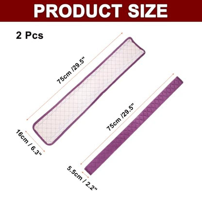 HARFINGTON 2pcs Shoulder Strap Cushions 29.5 Inch Car Seat Belt Pads Cover Auto Seatbelt Strap Shoulder Pad Automotive Seat Belt Cushion Pad for Auto SUV Truck, Purple - color: Purple, size: 29.5 Inch