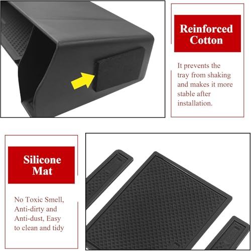 TTCR-II Compatible with 2022-2025 2026 Honda Civic Center Console Storage Box, for Civic Center Console Organizer Insert Tray 11 Gen EX LX Sport Touring - size: Insert Storage Box For Center Console