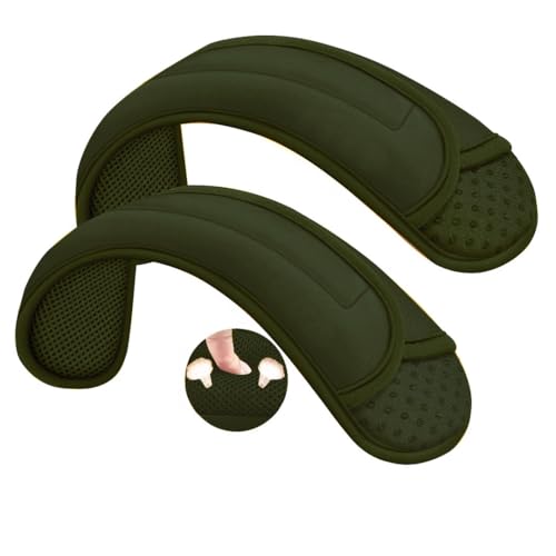 ZINZ 2-Pack Universal Shoulder Pad with Ultra Thick Cushion for Bag Luggage Bag Crossbody, Plus Long & Anti-Slip & Breathable,Army Green - color: Army Green