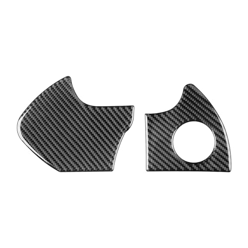 NVCNX Real Premium Carbon Fiber for Toyota Tundra 2022-2026 / Sequoia 2023-2026 2024 2025 Car Dash Push Engine Start Button Panel Cover Interior Trim Accessories Thick Overlay Sticker Decal 2PCs - color: Dash Push Engine Start Button Panel Trim