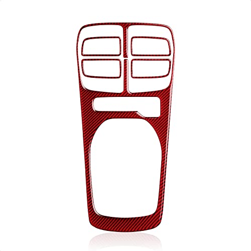 Carbon Fiber Decla Gear Shift Panel Sticker Interior Trim Accessories for Chevrolet Camaro 2010 2011 2012 2013 2014 2015 - color: Gear Shift Panel
