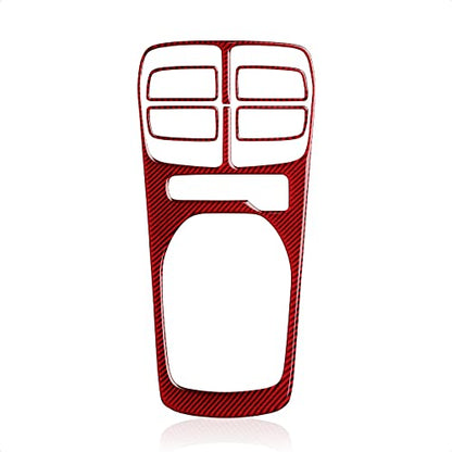 Carbon Fiber Decla Gear Shift Panel Sticker Interior Trim Accessories for Chevrolet Camaro 2010 2011 2012 2013 2014 2015 - color: Gear Shift Panel