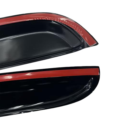 Tacoma Rain Guards for 2016-2023 Double Cab/Crew Cab - 4pcs Side Window Visor Deflectors - size: 2016-2023 Toyota Tacoma Double Cab/Crew Cab