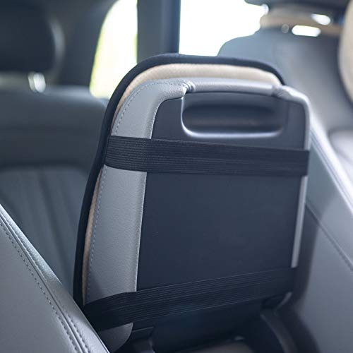 FH Group Faux Leather Diamond Pattern Center Console Armrest Cushion, Luxury Seat Box Cover Protector fits Most Cars, SUVs, and Trucks Red - color: Red, style: Console Cover (Diamond)