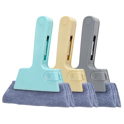 Magic Window Track Cleaner, Window Groove & Track Cleaning Brush Tools Set for Window Lides Gaps Tile Lines Shutter Car Vents (Gray) - color: Gray