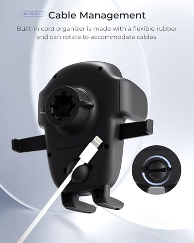 iOttie Easy One Touch Advanced Air Vent Car Phone Mount - Universal Cell Phone Holder for iPhone, Google, Samsung, Moto, LG, and All Other Smartphones - style: Advanced
