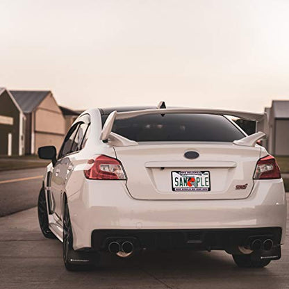 Fastasticdeals Metal Insert License Plate Frame She Believed Could So Did A Weatherproof Car Accessories Black 2 Holes Solid Insert - color: Black 2 Holes Solid Insert