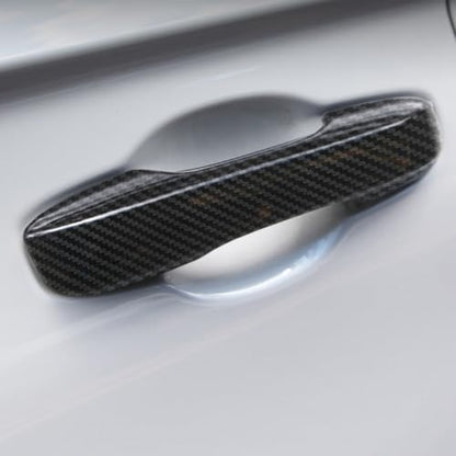 Car Accessories Exterior Door Handle Cover Trim Without Smart Holes Compatible with Honda CR-V CRV 2023 2024 2025 2026 (Carbon Fiber Style) 4PCS ABS - color: Carbon Fiber Style