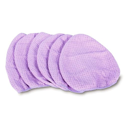 Invisible Glass 95170 Reach & Clean Home Glass Cleaning Tool Replacement Quick Change Microfiber Covers for Streak-Free Glass, Window, and Mirror Cleaning, Pack of 6 - style: Replacement Covers