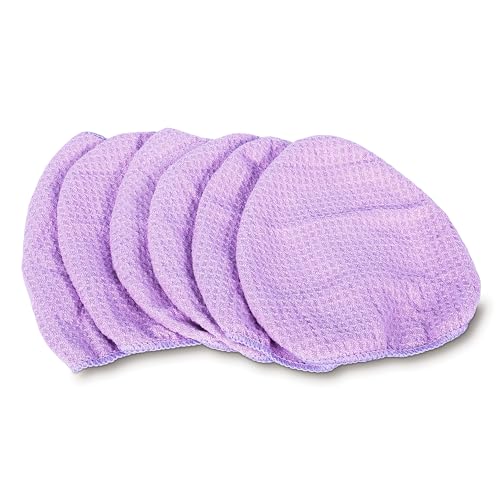 Invisible Glass 95170 Reach & Clean Home Glass Cleaning Tool Replacement Quick Change Microfiber Covers for Streak-Free Glass, Window, and Mirror Cleaning, Pack of 6 - style: Replacement Covers