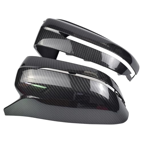 AJHLJ® Carbon Fiber Rearview Mirror Cover Side Mirror Caps for BMW 3 4 5 7 8 Series G20 G21 G22 G23 G26 G30 G31 G11 G12 G14 G15 G16 2017-2021 (Carbon Fiber) - color: Carbon Fiber