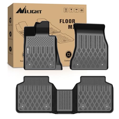 Nilight TPE Floor Mats for BMW 740i 750i M 760i xDrive (G12) 2016 2017 2018 2019 2020 2021 2022 2023 All Weather Custom Fit Heavy Duty Floor Liners - color: 2016-2023 BMW 7 Series