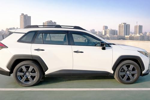 2026 2027 Tape-On Rain Guards Side Window Deflector Visors for Toyota Rav4 LE SE XSE XLE Premium Limited, Extreme Durable RAV 4 Vent Shade - size: For Toyota RAV-4 2026-2027 (Tape-On)
