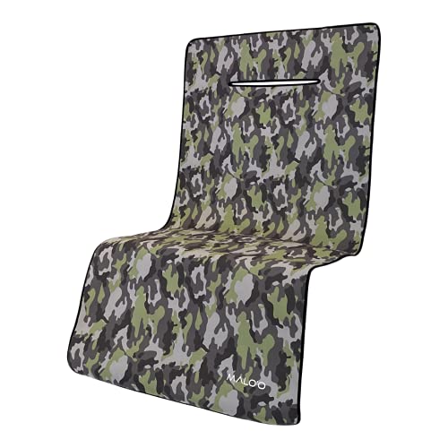 Malo’o SeatGuard Waterproof Neoprene Seat Cover – Universal Fit Car Seat Protector with Headrest Opening, Durable & Heavy Duty – XL (62”x31”) or S/M (51”x25”) - color: Camo Large, size: XL