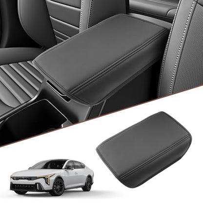 SKTU for 2026 Kia K4 Hatchback Center Console Cover for 2025 2026 Kia K4/ 2026+ Kia K4 Hatchback Armrest Cover Kia K4 2025 2026 Accessories Soft Console Cushion 2026 K4 Hatchback Seat Box Pad - color: 2025+ K4/2026+ K4 Hatchback