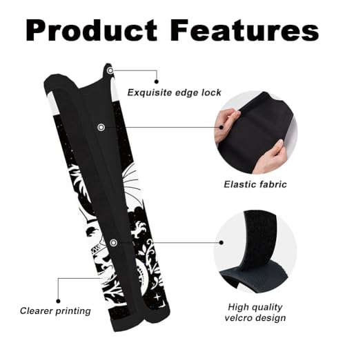 2Pcs Soft Auto Seat Belt Cover Pad Dragon White Car Seatbelt Shoulder Cushion for Comfortable Driving, Compatible with All Cars' Seatbelt and Backpack Straps - color: Dragon
