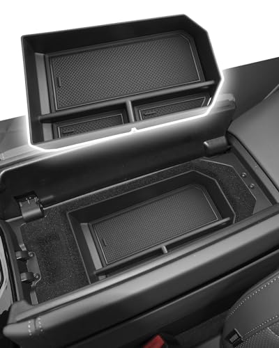 for BMW i5 Center Console Organizer for 5 Series i5 G60 G61 2024 2025 2026 Armrest Storage Box Tray for BMW 5 Series 530i, 530i xDrive 540i xDrive Accessories i5 G60 G61 Center Console Organizer - color: for BMW 5 Series/i5