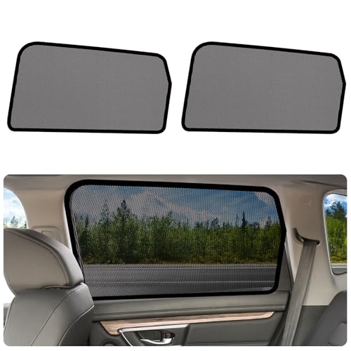 Car Window Shades for 2017-2022 CRV - Rear Side Window Sun Shade for Baby, Breathable Mesh Car Privacy Window Covers, UV Protection and Heat Insulation for Road Trips, Napping, Camping (2 PCS) - size: CRV(2017-2022)R-2PCS